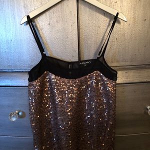 Sequined tank